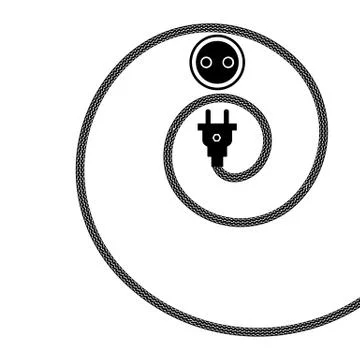 Plug and Socket Concept イラスト素材