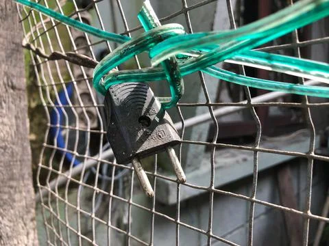 Plug with cable Stock Photos