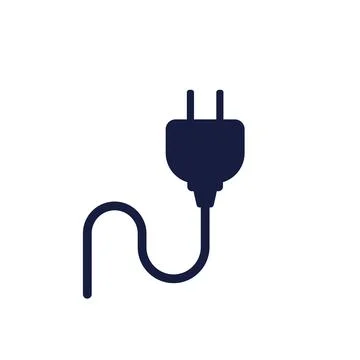 Plug for chinese socket, vector icon Stock Illustration