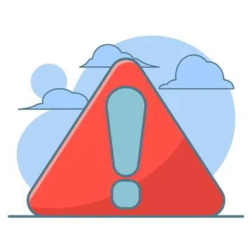 Plug error concept, Electrical socket with plug. cable disconnected. Illustrazione stock