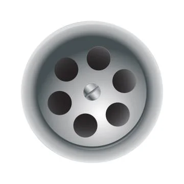 Plug Hole Stock Illustration