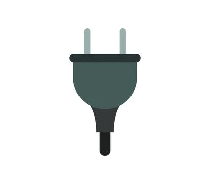 Plug icon illustrated in vector on white background plug icon illustrated ... Stock Photos