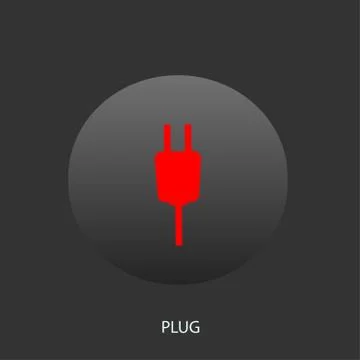 Plug icon Stock Illustration