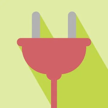 Plug Icon Stock Illustration