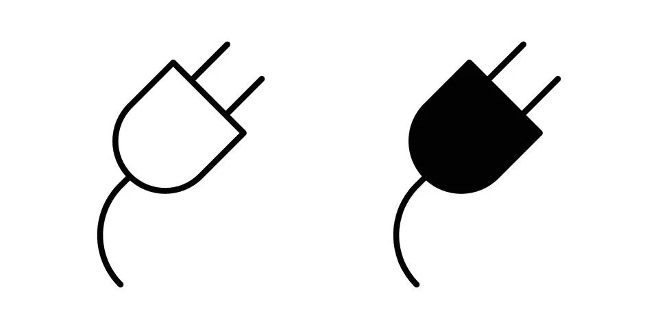 Plug icon or illustration vector symbols イラスト素材