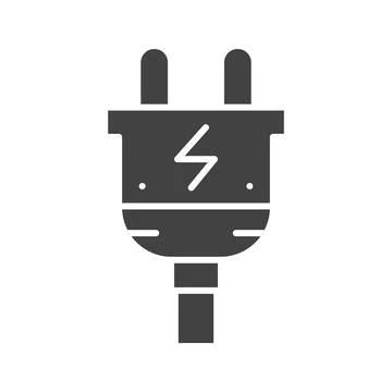 Plug icon vector image. Stock Illustration