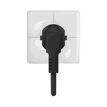 Plug In Illustration Stock Illustration