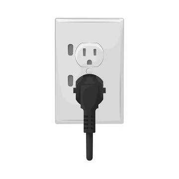 Plug In Illustration Stock Illustration