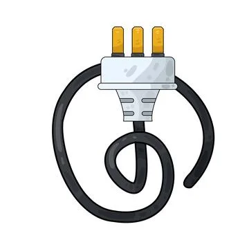 Plug illustration Stock Illustration