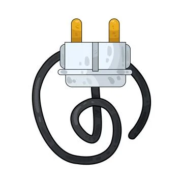 Plug illustration Stock Illustration