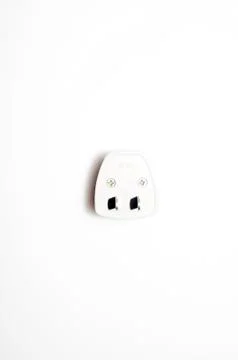 Plug isolated on white background Stock Photos