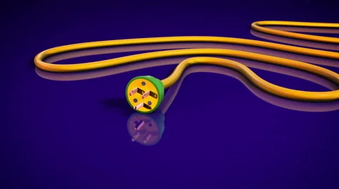 Plug into one another Stock Footage 1081356