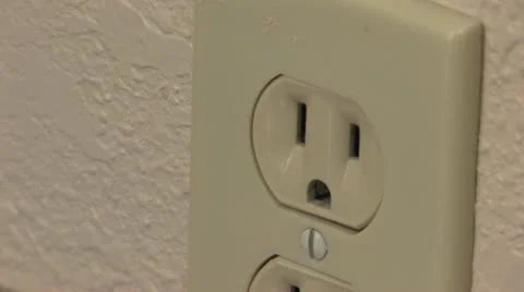 Plug Outlet 3 스톡 동영상 10564508