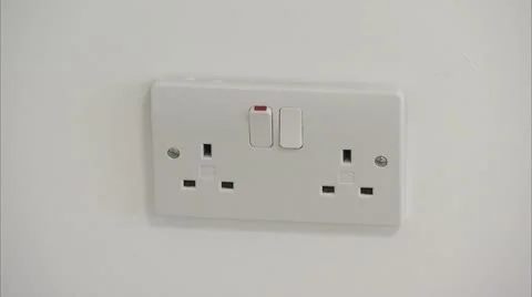 Plug Socket Video stock 8908120