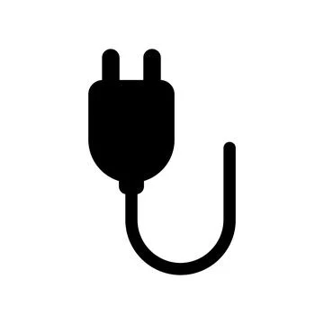 Plug socket icon vector Stock Illustration