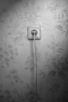 Plug in the socket Stock Photos