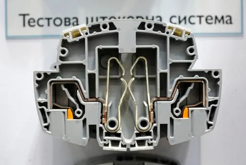 Plug-in test system set on a stand Stock Photos