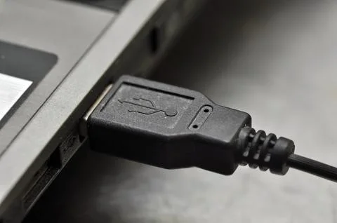 Plug the usb Stock Photos