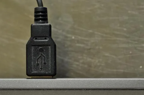 Plug the usb Stock Photos