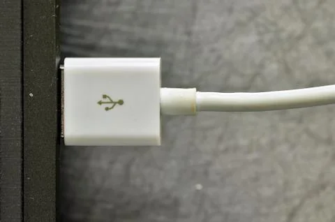 Plug the usb Stock Photos