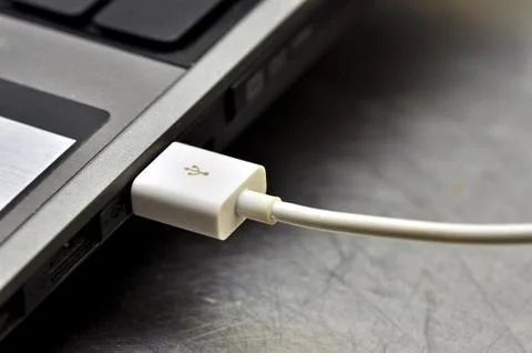 Plug the usb Stock Photos