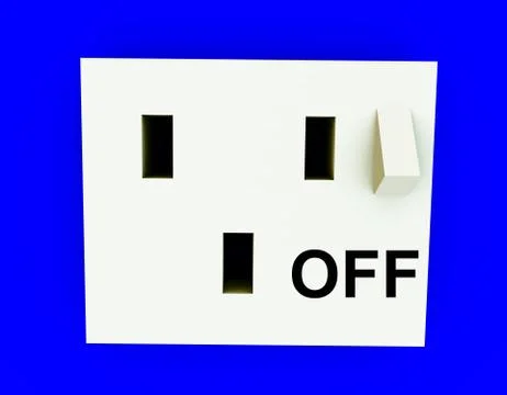 Plug In The Wall Stock Illustration