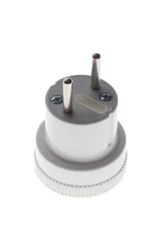 Plug on white background Stock Photos