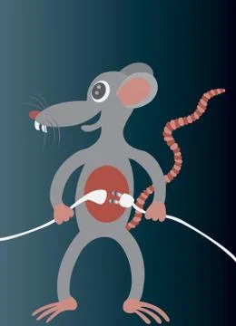 Plugged in Stock Illustration