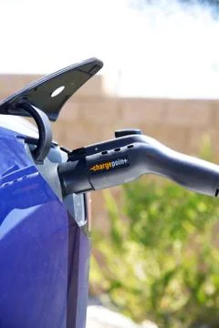 Plugged in Stock-Fotos