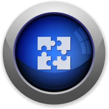 Plugin button Stock Illustration