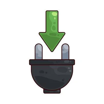 Plugin download illustration Stock-Illustration