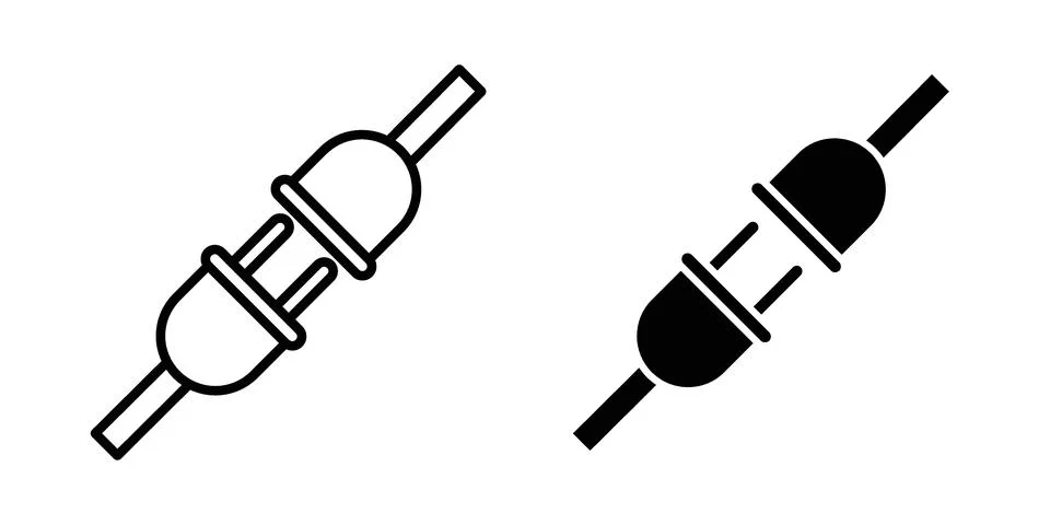 Plugin icon concept. best for web design Stock Illustration