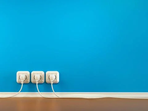 Plugs and Socket. Abstract background. 3d Plugs and Socket. Abstract backg... Stock Photos