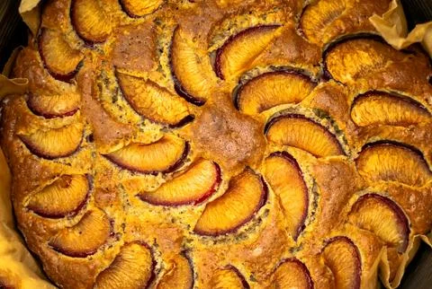 Plum cake Stock Photos