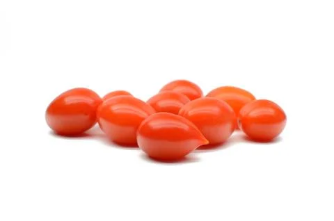 Plum cherry tomatoes Stock Photos