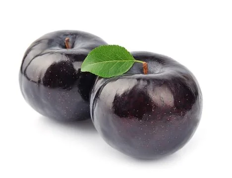 Plum close up Foto stock