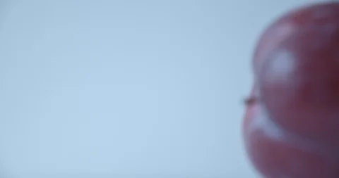 Plum Close up tabletop Stock Footage 128094165