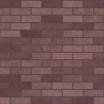Plum Colored Clay Bricks Seamless Texture Иллюстрация