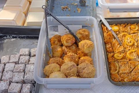 Plum Dumplings Box Stock Photos