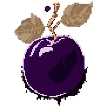 Plum Stock Illustration