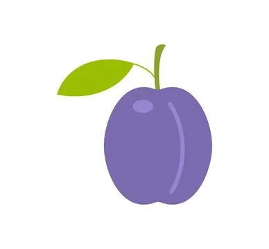 Plum Stock Illustration