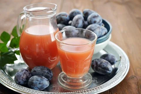 Plum juice 写真素材