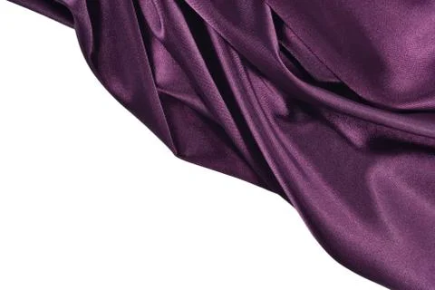 Plum satin Stock Photos