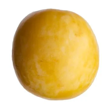 Plum on white background Foto stock