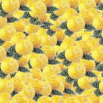 Plum yellow Stock Illustration