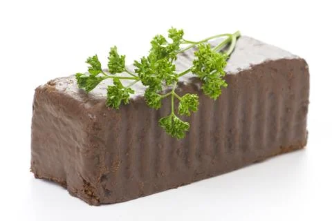 Plumb cake chocolate Stock Photos
