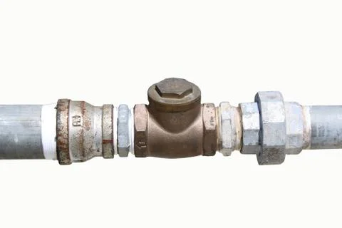 Plumb joints 스톡 사진