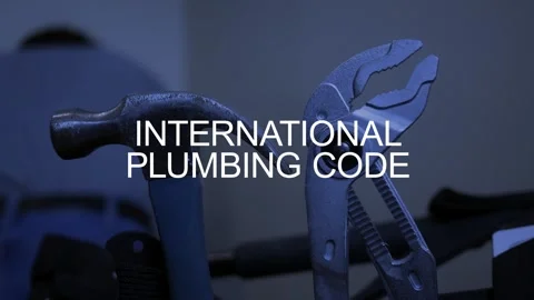Plumber Problem Text Animation Series - IPC - International Plumbing Code 스톡 동영상 290471154