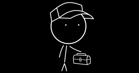 Plumber with tools 動画素材 296511196