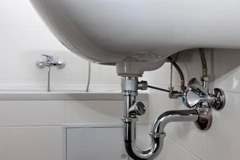 Plumber work Stock Photos